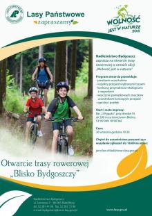 Otwarcie trasy rowerowej "Blisko Bydgoszczy"